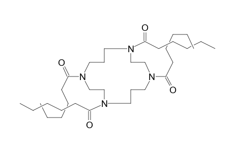 1-(4,8,11-Trihexanoyl-1,4,8,11-tetraaza-cyclotetradec-1-yl)-hexan-1-one