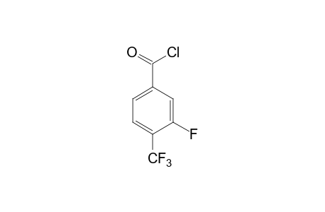 3-Fluoro-4-(trifluoromethyl)benzoyl chloride