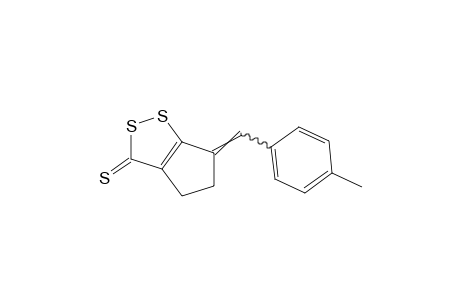 5,6-DIHYDRO-6-(p-METHYLBENZYLIDENE)CYCLOPENTA-1,2-DITHIOLE-3(4H)-THIONE
