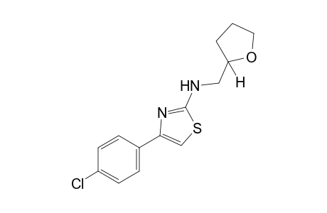 4-(p-chlorophenyl)-2-[(tetrahydrofurfuryl)amino]thiazole