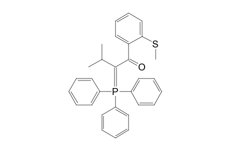 1-(2-Methylsulfanylbenzoyl)-2-methylpropylidene(triphenyl)phosphorane