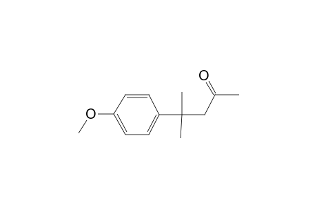 2-Methyl-2-(4'-methoxyphenyl)pentanone-4