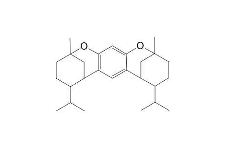 5,9-Diisopropyl-(octahydro)-2,12-dimethyl-2,6 : 8,12-dimethano-2H,8H-benzo[1,2-b : 4,5-b']bisoxocin