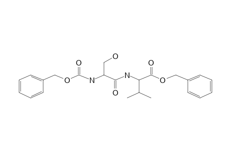 d-Valine, N-[N-[(phenylmethoxy)carbonyl]-l-seryl]-, phenylmethyl ester