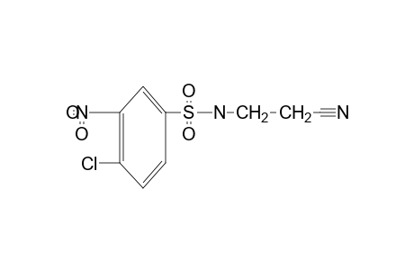 4-chloro-N-(2-cyanoethyl)-3-nitrobenzenesulfonamide