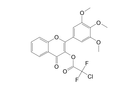 3-Hydroxy-3',4',5'-trimethoxyflavone, chlorodifluoroacetate