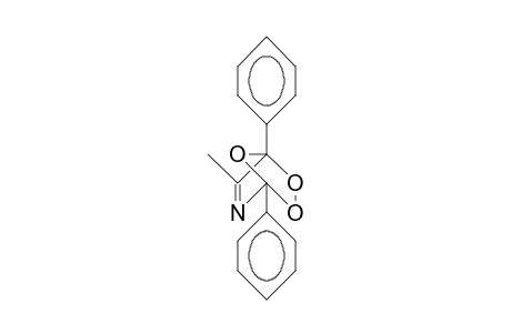 6-Methyl-1,4-diphenyl-2,3,7-trioxa-5-aza-bicyclo(2.2.1)hept-5-ene