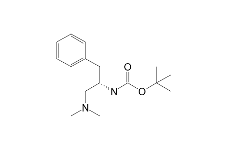 Tert-butyl (S)-N-[1-benzyl-2-(dimethylamino)ethyl]carbamate