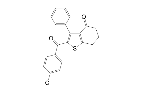 2-(4-Chlorobenzoyl)-3-phenyl-6,7-dihydro-1-benzothiophen-4(5H)-one