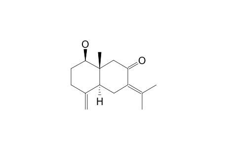 1-HYDROXY-EUDESMA-4(14),7(11)-DIEN-8-ONE