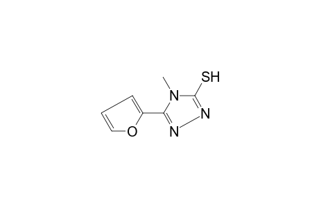 5-(2-Furyl)-4-methyl-4H-1,2,4-triazol-3-yl hydrosulfide