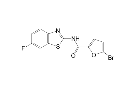 5-bromo-N-(6-fluoro-1,3-benzothiazol-2-yl)-2-furamide