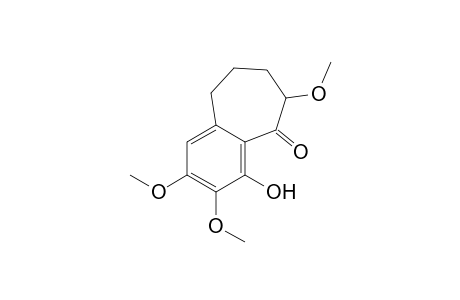 4-hydroxy-6,7,8,9-tetrahydro-2,3,6-trimethoxy-5H-benzocyclohepten-5-one