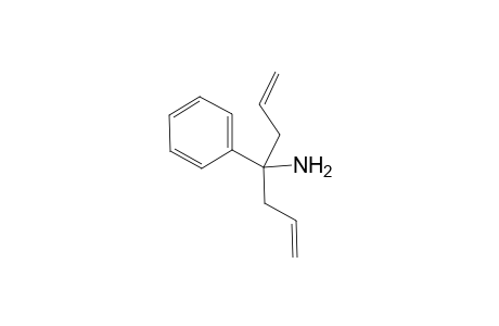 (1-allyl-1-phenyl-but-3-enyl)amine