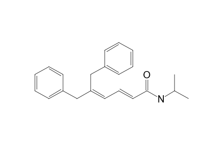 (2E)-5-benzyl-6-phenyl-N-propan-2-ylhexa-2,4-dienamide