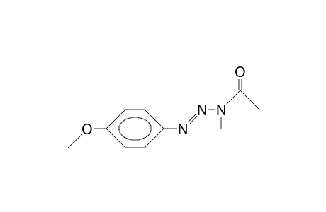3-ACETYL-3-METHYL-1-(4-METHOXYPHENYL)-TRIAZEN