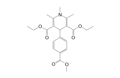 4-(4-carbomethoxyphenyl)-1,2,6-trimethyl-4H-pyridine-3,5-dicarboxylic acid diethyl ester