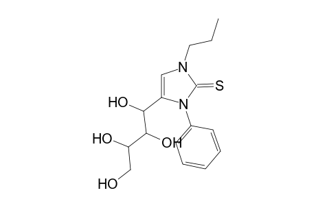 1,3-Dihydro-1-propyl-3-phenyl-4-(D-arabinotetritol-1'-yl)-2H-imidazole-2-thione