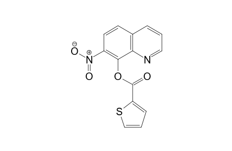 2-Thiophenecarboxylic acid, 7-nitro-8-quinolinyl ester