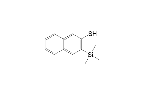 3-Trimethylsilyl-2-naphthalenethiol