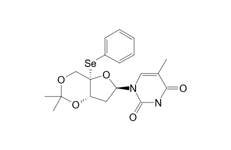 1-[(4AR,6R,7AS)-2,2-DIMETHYL-4A-PHENYLSELENYLTETRAHYDROFURO-[3,2-D]-[1,3]-DIOXIN-6-YL]-5-METHYL-1H-PYRIMIDINE-2,4-DIONE