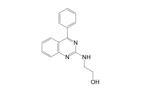 2-[(4-phenyl-2-quinazolinyl)amino]ethanol