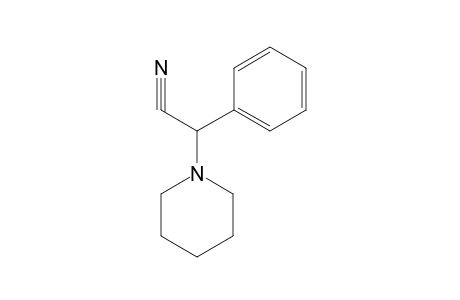 1-Piperidineacetonitrile, .alpha.-phenyl-