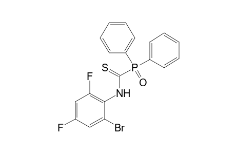 2'-bromo-4',6'-difluoro-1-(diphenylphosphinyl)thioformanilide