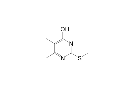 5,6-dimethyl-2-(methylthio)-4-pyrimidinol