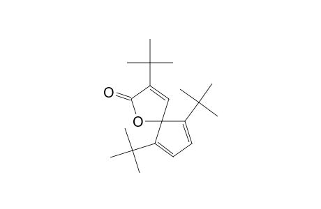 1-Oxaspiro[4.4]nona-3,6,8-trien-2-one, 3,6,9-tris(1,1-dimethylethyl)-