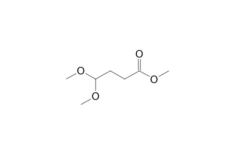 Succinaldehydic acid, methyl ester, 4-(dimethyl acetal)