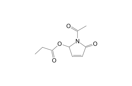 PROPIONIC-ACID-1-ACETYL-5-OXO-2,5-DIHYDRO-1H-PYRROL-2-YL-ESTER