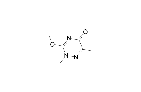 3-Methoxy-2,6-dimethyl-1,2,4-triazin-5(2H)-one