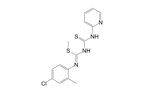 1-(4-chloro-o-tolyl)-2-methyl-3-[(2-pyridyl)thiocarbamoyl]-2-thiopseudourea