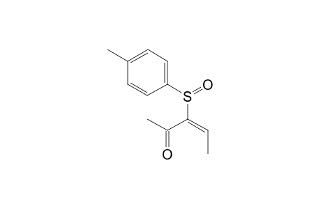 (S,E)-3-(p-Tolylsulfinyl)pent-3-en-2-one