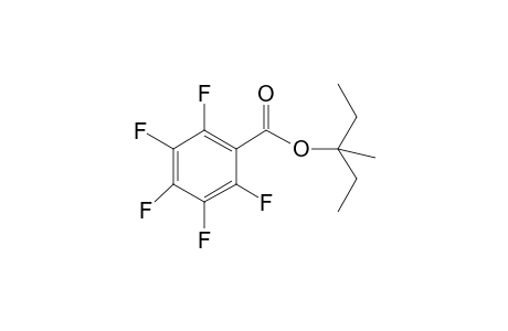 3-Methylpentan-3-yl 2,3,4,5,6-pentafluorobenzoate