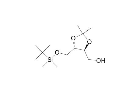 4(S)-[[(tert-butyldimethylsilyl)oxy]methy]-5(S)-(hydroxymethyl)-2,2-dimethyl-1,3-dioxolane