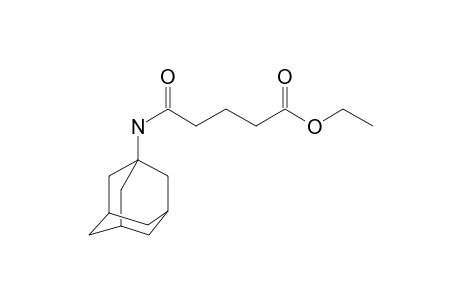 Glutaric acid, monoamide, N-(1-adamantyl)-, ethyl ester