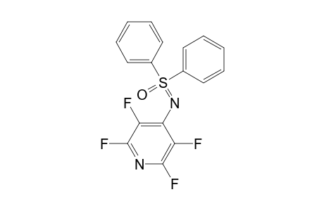 4-(S,S-Diphenylsulphoximino)-2,3,5,6-tetrafluoropyridine