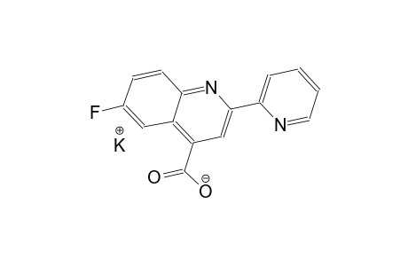 potassium 6-fluoro-2-(2-pyridinyl)-4-quinolinecarboxylate