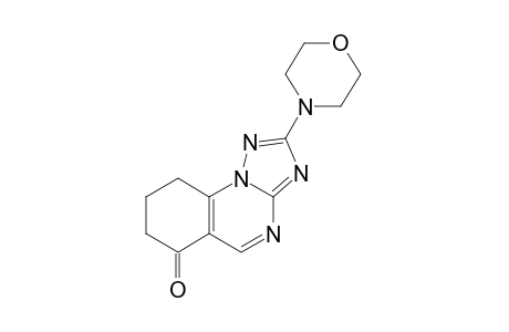 8,9-DIHYDRO-2-MORPHOLINO-s-TRIAZOLO[1,5-a]QUINAZOLIN-6(7H)-ONE