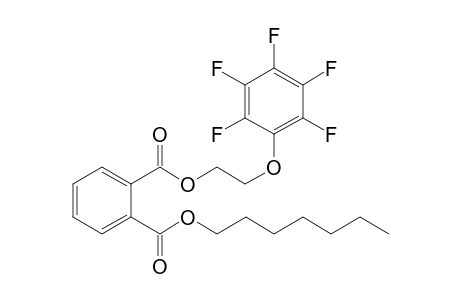 Phthalic acid, heptyl 2-(pentafluorophenoxy)ethyl ester