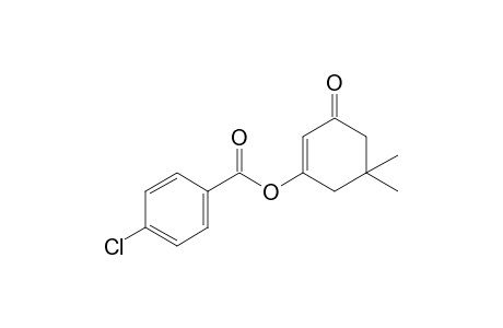 5,5-dimethyl-3-hydroxy-2-cyclohexen-1-one, p-chlorobenzoate