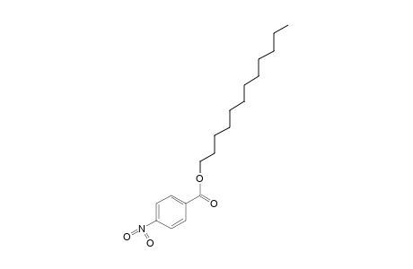 p-NITROBENZOIC ACID, DODECYL ESTER