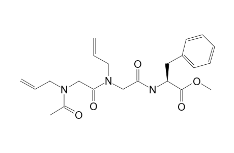 N-Acetyl-N-allylglycine-phenylalanine - methyl ester