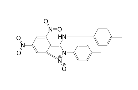 2H-indazol-3-amine, N,2-bis(4-methylphenyl)-4,6-dinitro-, 1-oxide