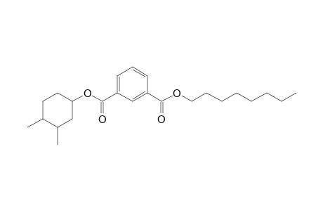 Isophthalic acid, 3,4-dimethylcyclohexyl octyl ester