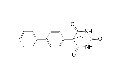 2,4,6(1H,3H,5H)-Pyrimidinetrione, 5-[1,1'-biphenyl]-4-yl-5-ethyl-