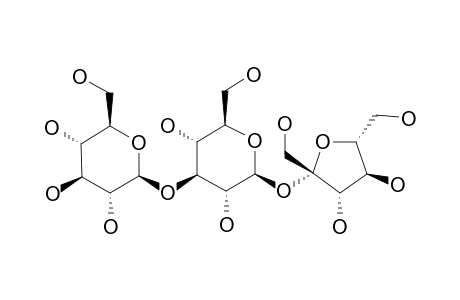 O-BETA-D-FRUCTOFURANOSYL-(2->1)-O-[BETA-D-GLUCOPYRANOSYL-(1->3)]-BETA-D-GLUCOPYRANOSIDE;3(G)-BETA-D-GLUCOPYRANOSYL-BETA,BETA-ISOSUCROSE