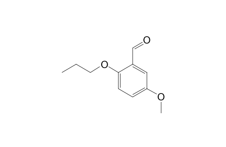 Benzaldehyde,-2-propoxy,-5-methoxy